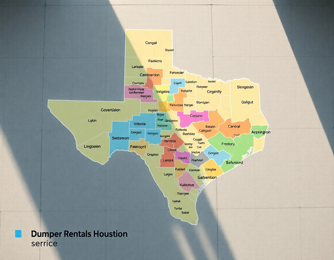 Dumpster Service Areas Map
